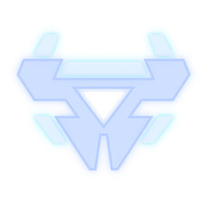 Silver rate modern cyber futuristic game trophy awards for characters like RPG or shooter.