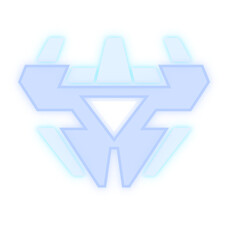 Silver rate modern cyber futuristic game trophy awards for characters like RPG or shooter.