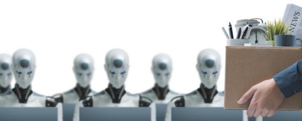 The impact of AI and robotics on unemployment