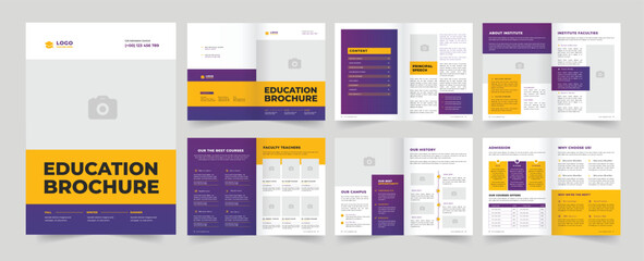 Education Brochure Layout