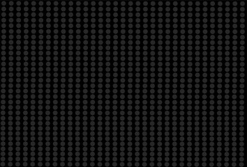 Fototapeta na wymiar black and white background of monochrome circle dots pattern.
