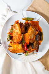 Today's menu is braised pollack meal kit.