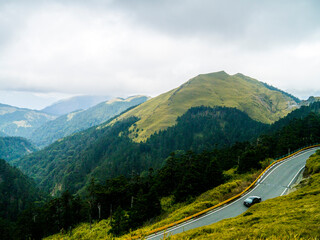 台湾 南投県 合歓山