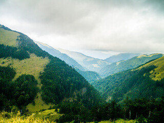 台湾 南投県 合歓山