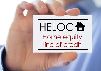 HELOC - home equity line of credit