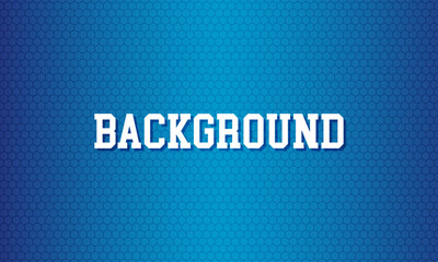 Abstract hexagon or digital technology blue background.