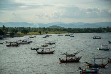 THAILAND PRACHUAP KHIRI KHAN FISHING VILLAGE