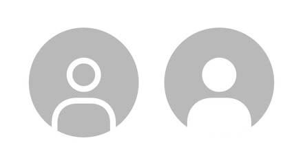 Default avatar profile icon vector. Social media user concept