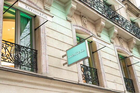 Tiffany & Co. Filiale Champs Elysees Paris Frankreich
