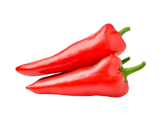 Sweet pepper isolated on transparent png
