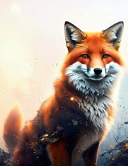 Obraz premium Red fox