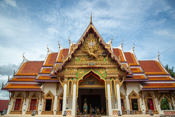 Naklejka premium THAILAND PRACHUAP KHIRI KHAN WAT KO LAK