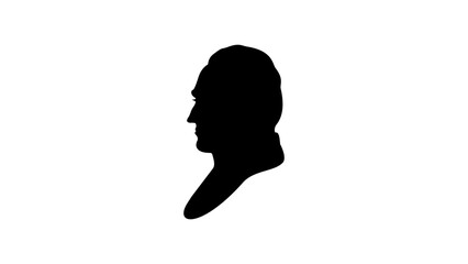 Johann Wolfgang von Goethe silhouette