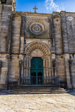 Church of San Martino in the city of Noia, in Coruna, Galicia, Spain