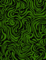 Fototapeta premium Seamless zebra pattern, liquid print.