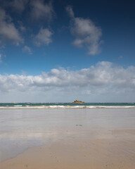 Vue sur la mer de Saint-Malo