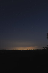 Nuit en été dans le sud de la France