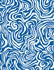 Obraz premium Seamless zebra pattern, liquid print.