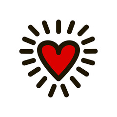 heart is a symbol of love