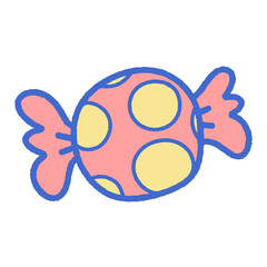 png candy lover doodle element