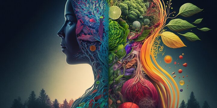 Optimal Health Through Nutrition. Generative AI.