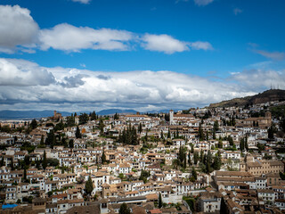 Fototapeta na wymiar Granada Andalusia landscape