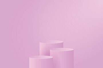 3D Display Podium Product Background 