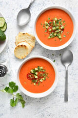 Tomato Gazpacho soup