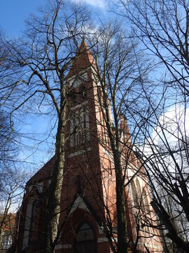 church of saint adalbert in kaliningrad, russia