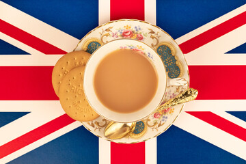 Great British tea - obrazy, fototapety, plakaty
