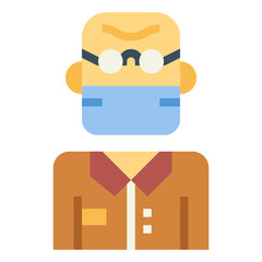protect flat icon style