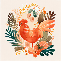 Obraz premium birds on the branch