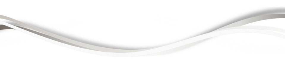 Welle Grau Wellen Band Banner 