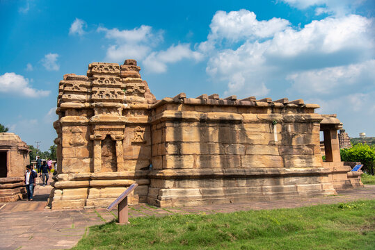 Beautiful temples in Aihole built during the reign of Chalukya kings