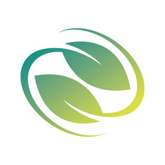 green environment logo design