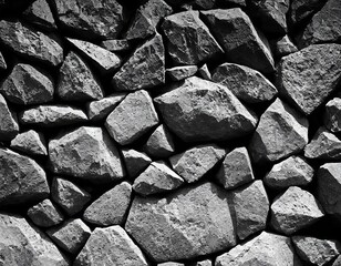 abstract background. monochrome texture. black and white textured wall.