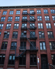 Fototapeta premium old brick building