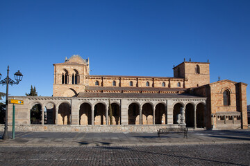 Basilica of St Vincent, Avila, Spain
