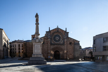 Obraz premium Parish of St. Peter the Apostle, Avila, Spain