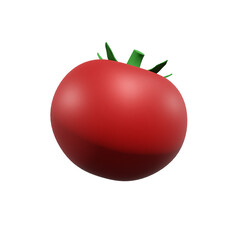 Tomato Tomat fruit 3d render illustration, icon,view, render, hd,  premium quality, alpha background, PNG format, sweet, healthy, fresh, nature, plant, tree, trees, vegetable