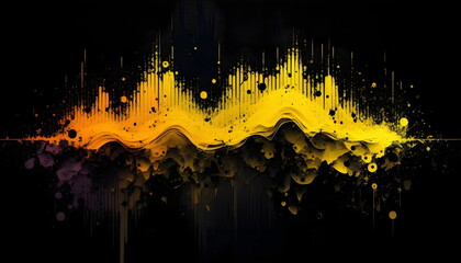 Abstract Graphic, sound waves, Background