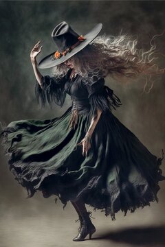 dancing witch