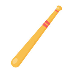 Baseball Bat, Sports Equipment, Illustration, Transparent