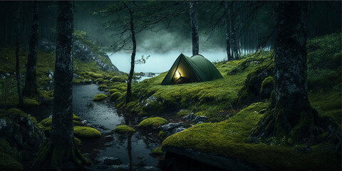 nature forest camping