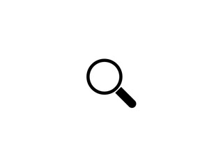 Search icon, Magnifying symbol, Magnifier icon vector illustration. search icon vector
