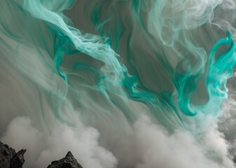 Fototapeta na wymiar abstract background with smoke and fog