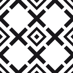 Seamless geometric pattern. Vector illustration.