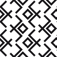 Seamless geometric pattern. Vector illustration.