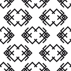 Seamless geometric pattern. Vector illustration.
