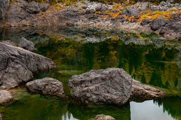 Seven Triglav lakes valley in Julian alps, Slovenia	